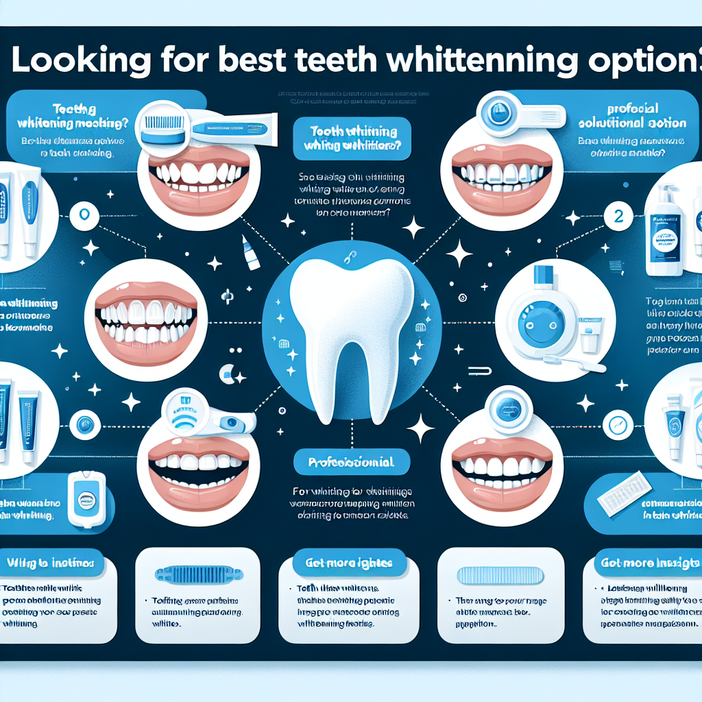 Best Teeth Whitening Options