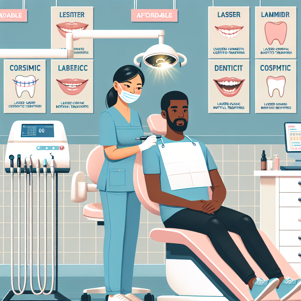 Affordable Laser Cosmetic Dental Treatments