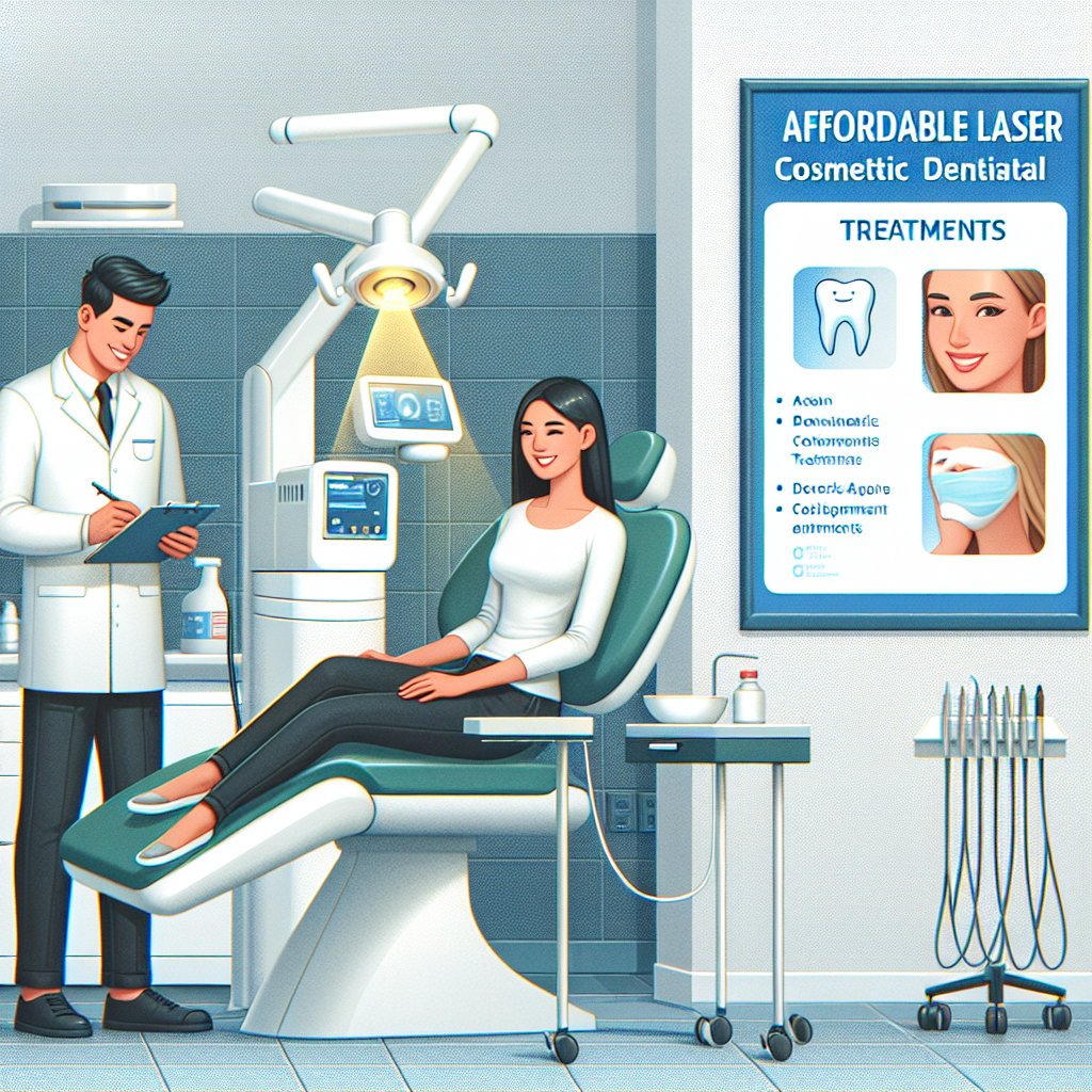 Affordable Laser Cosmetic Dental Treatments