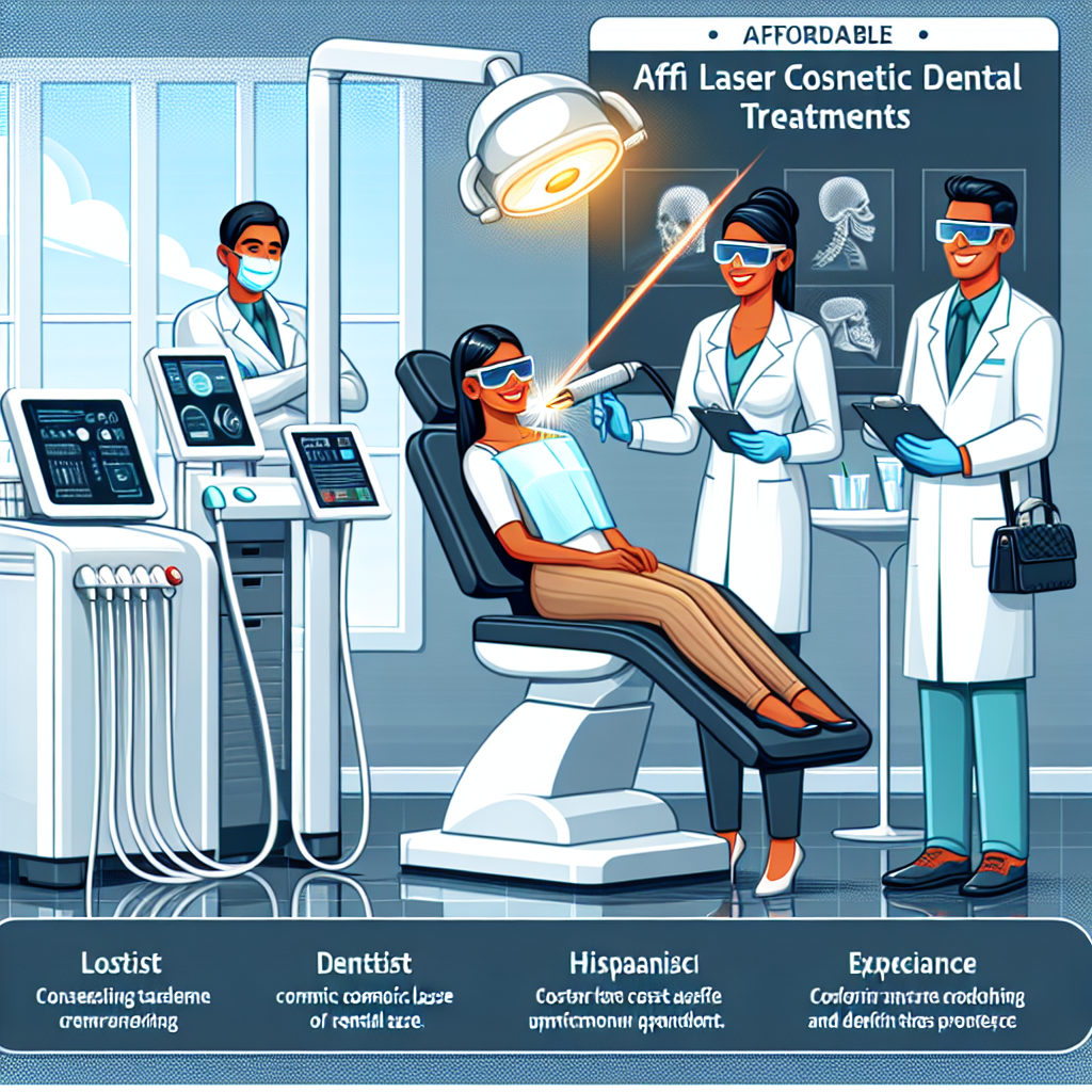 Affordable Laser Cosmetic Dental Treatments