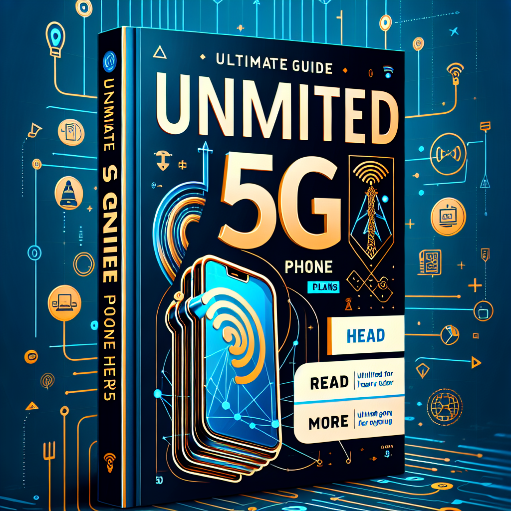 Unlimited 5G phone plans for heavy data users
