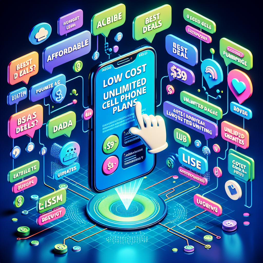 Low Cost Unlimited Cell Phone Plans