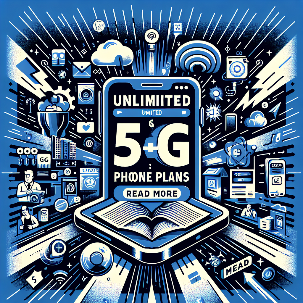 Unlimited 5G phone plans for heavy data users