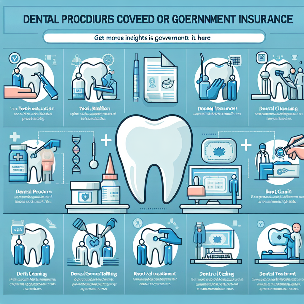 Dental Procedures Covered By Government Insurance