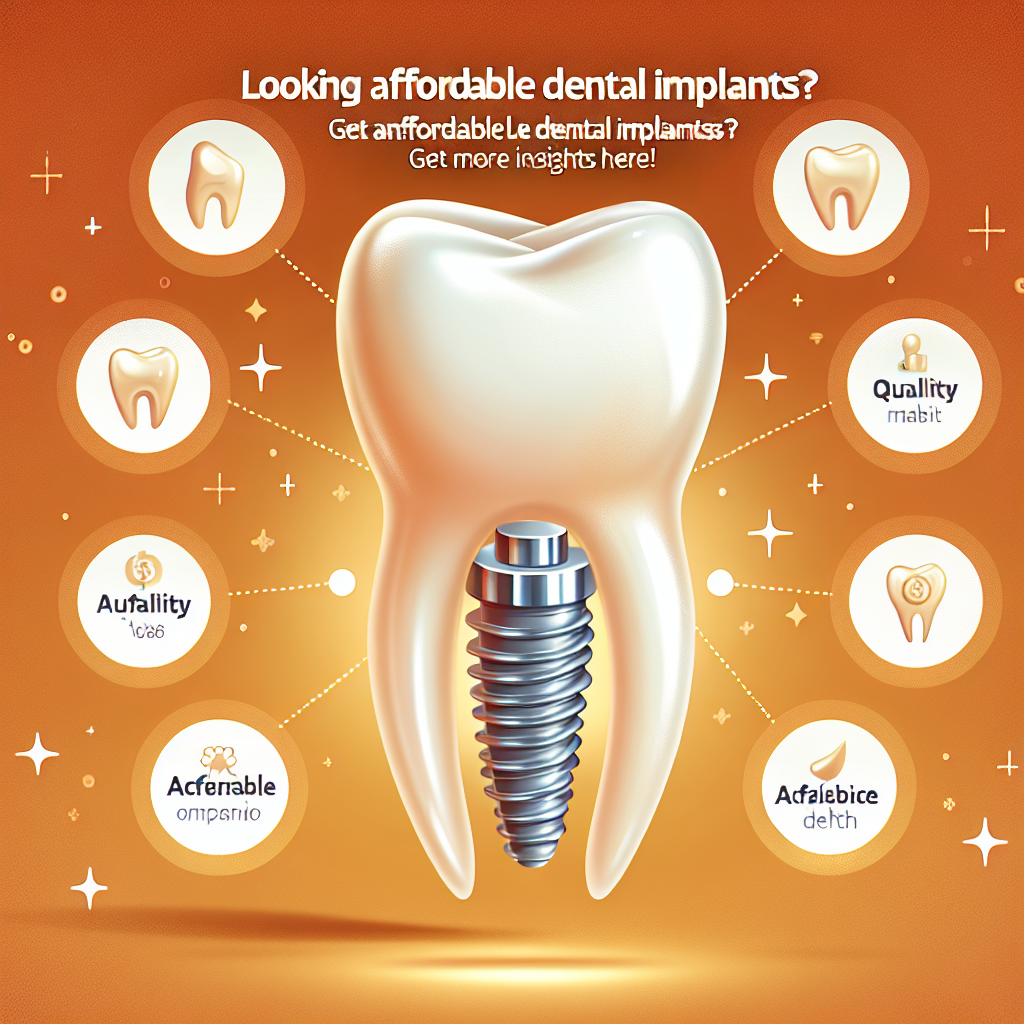Affordable Dental Implants