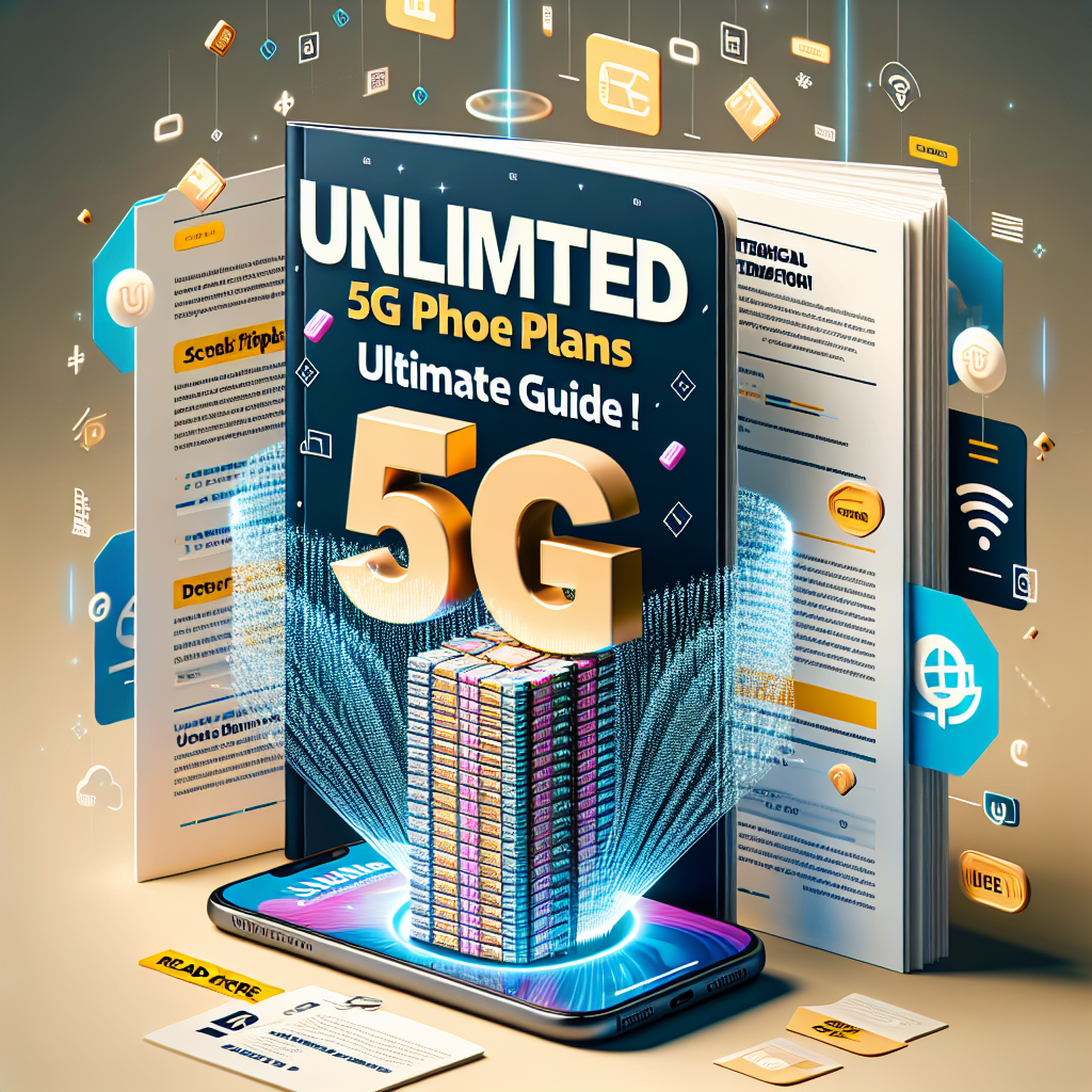 Unlimited 5G phone plans for heavy data users