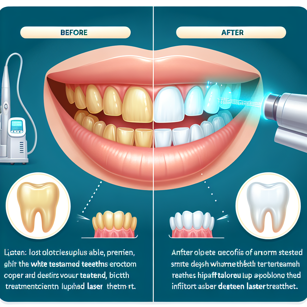 White Teeth Laser Treatment