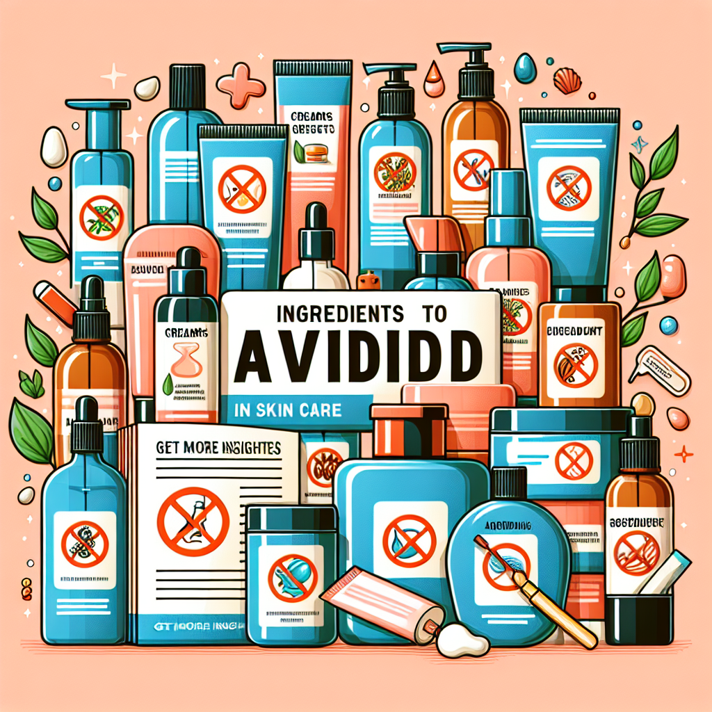 Ingredients To Avoid In Skin Care Products