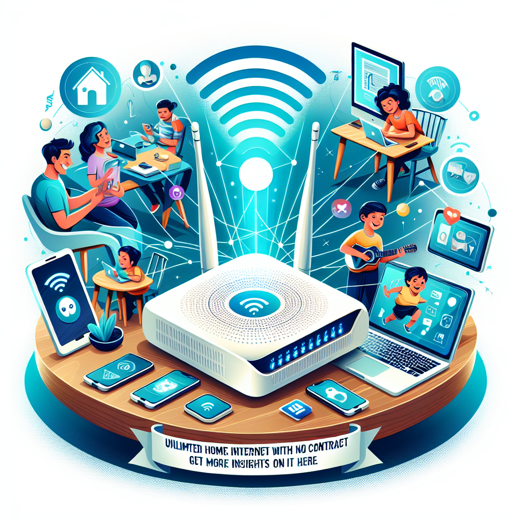 Unlimited Home Internet Plans With No Contract