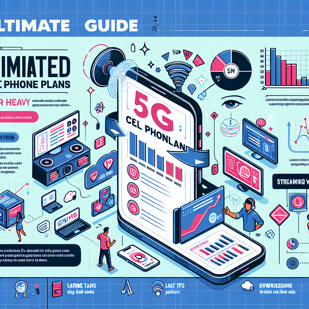 Unlimited 5G phone plans for heavy data users