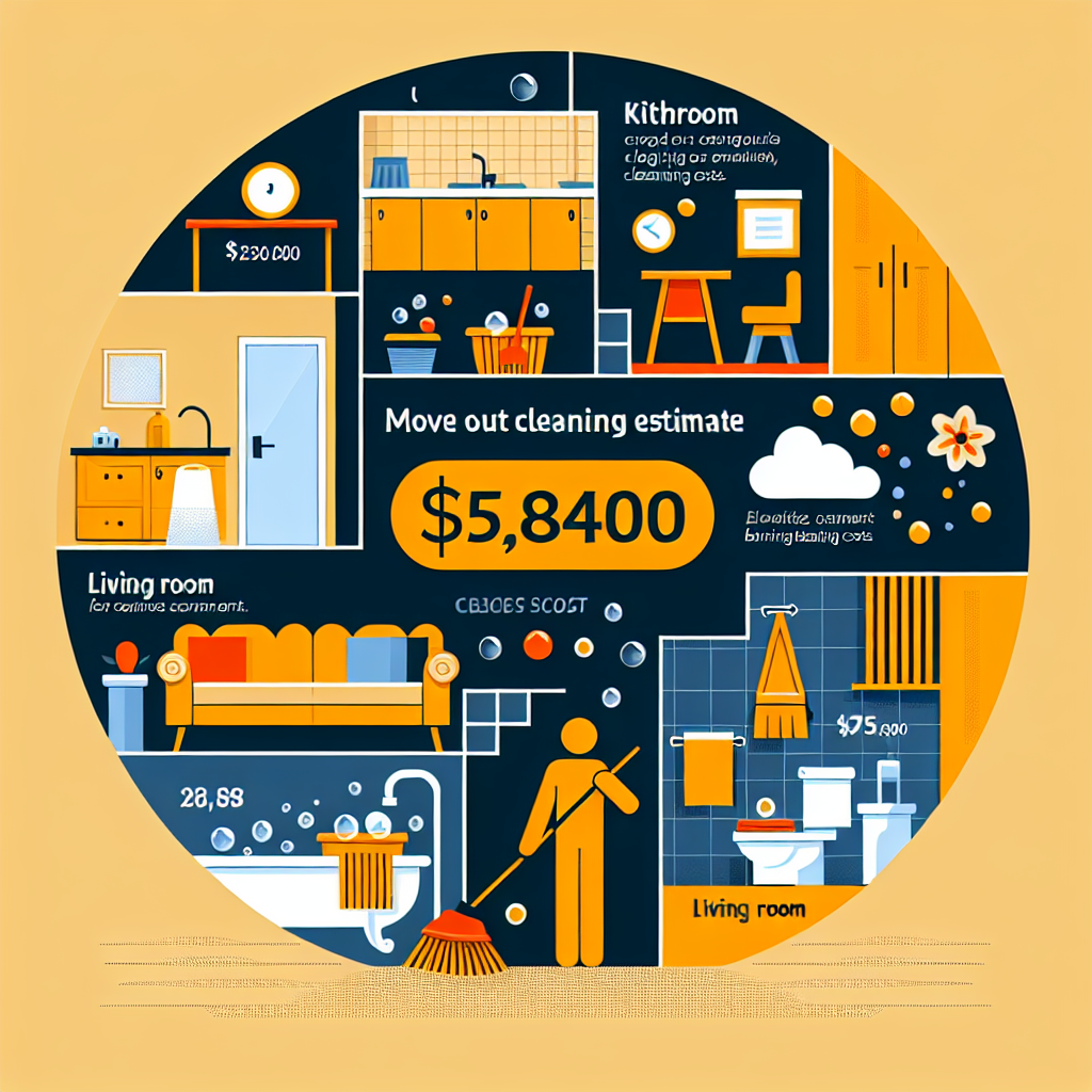 Move Out Cleaning Cost Estimate