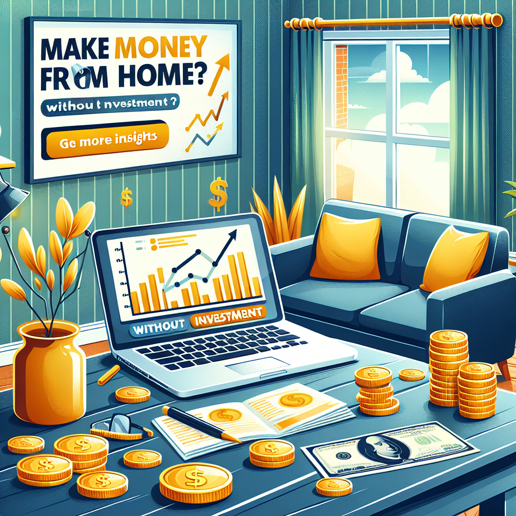 Make Money From Home Without Investment