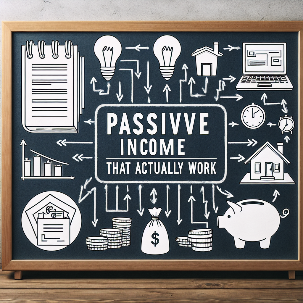 Passive Income Ideas That Actually Work
