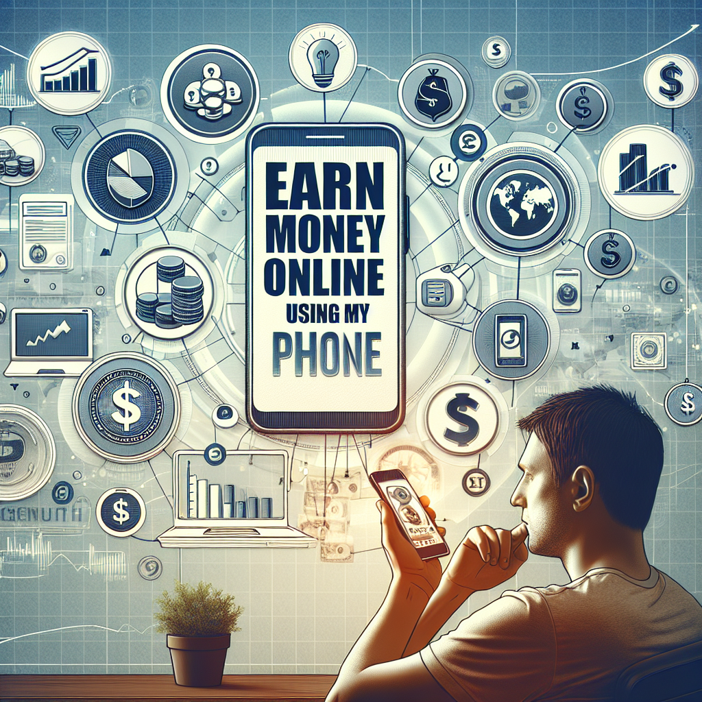 Earn Money Online Using Your Phone