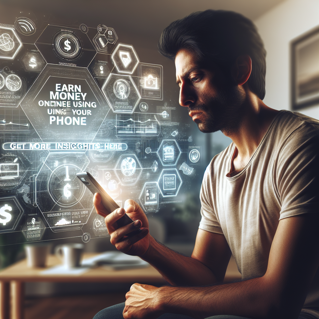 Earn Money Online Using Your Phone