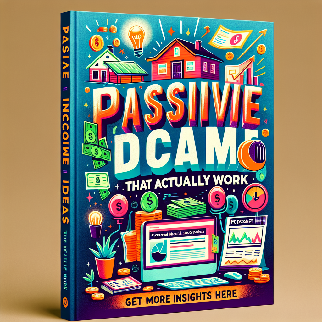 Passive Income Ideas That Actually Work