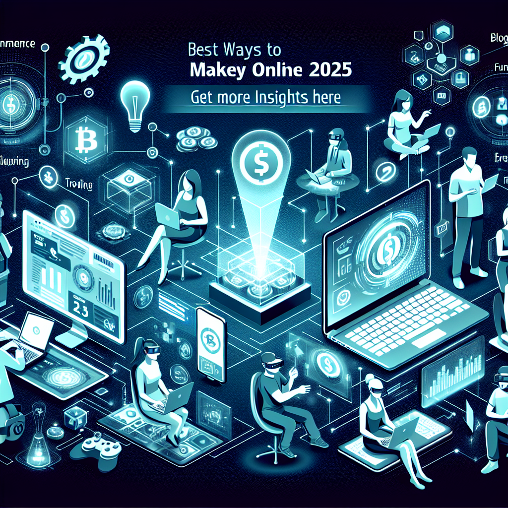 Best Ways To Make Money Online 2025