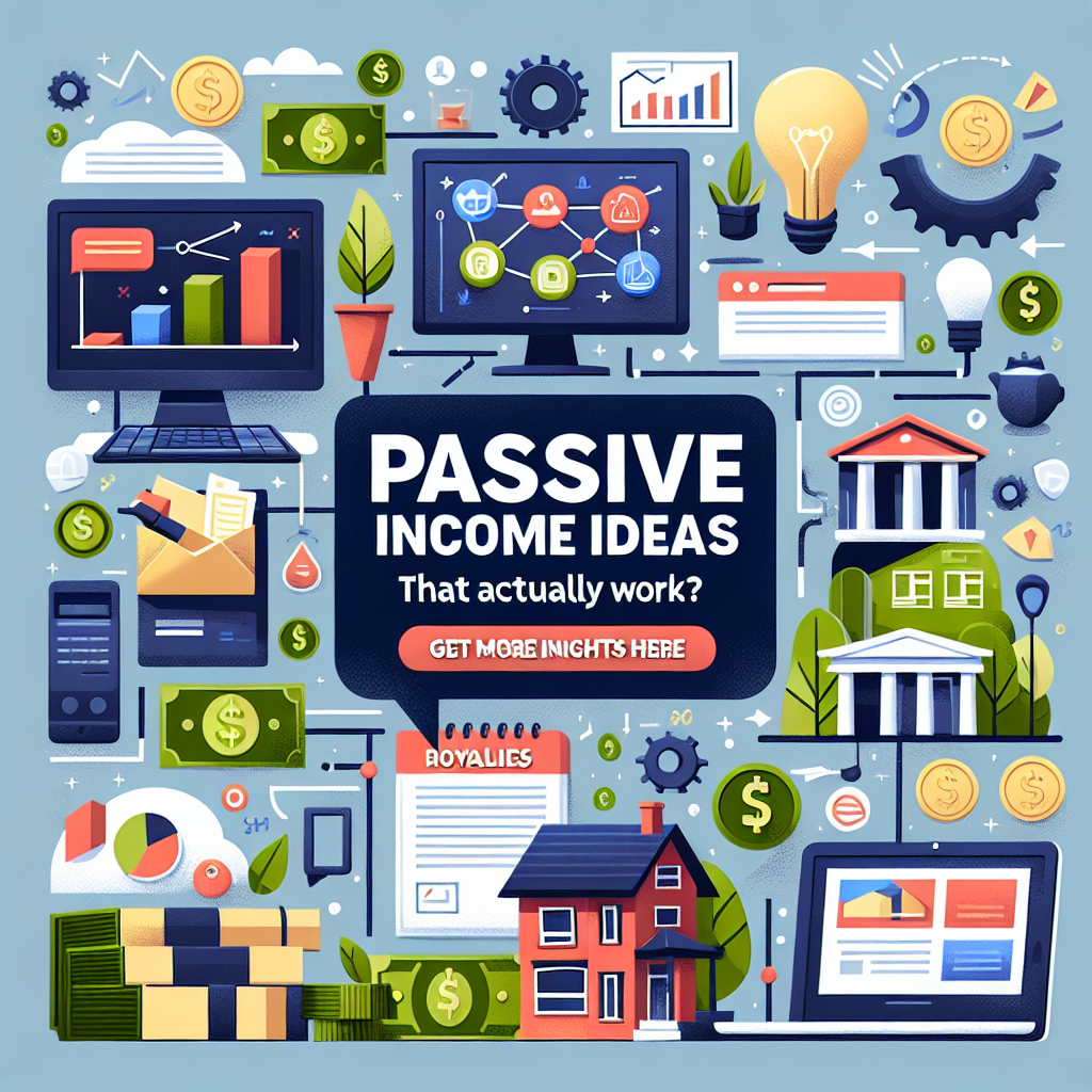 Passive Income Ideas That Actually Work