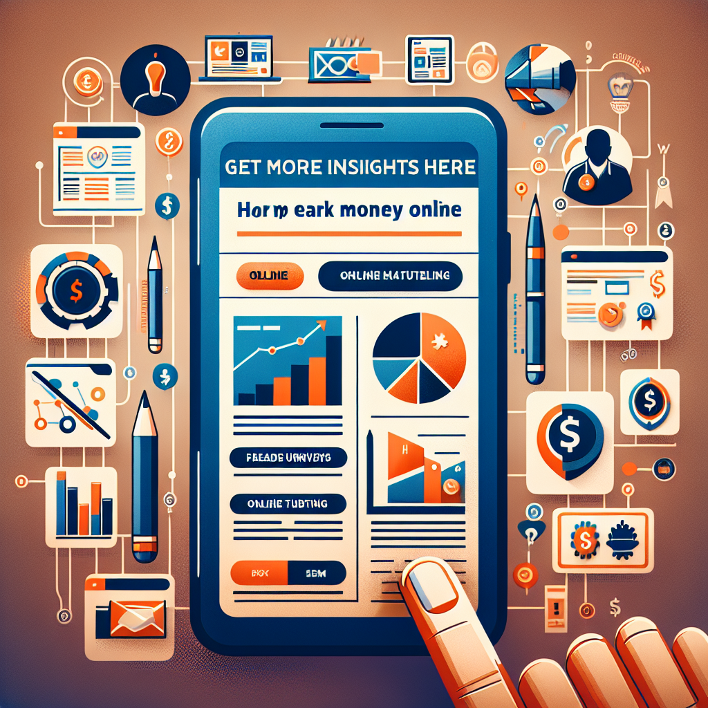 Earn Money Online Using Your Phone