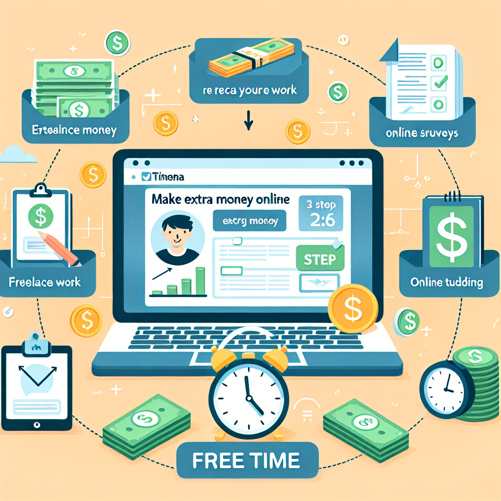 How To Make Extra Money Online In Your Free Time