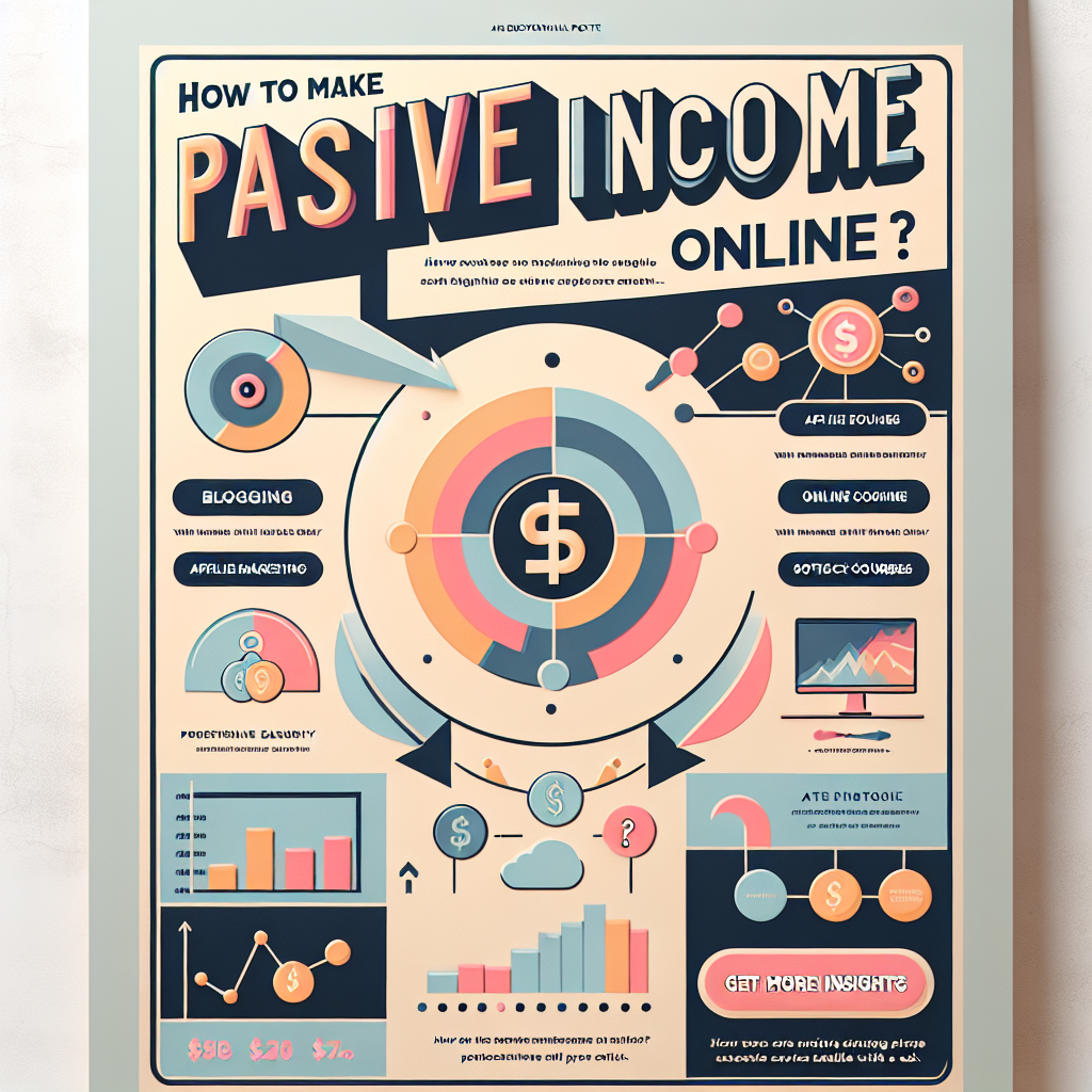 How To Make Passive Income Online
