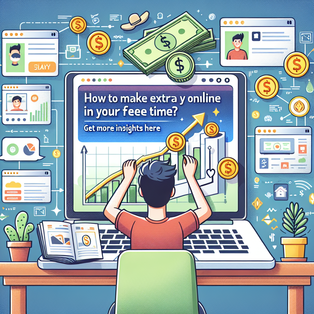 How To Make Extra Money Online In Your Free Time