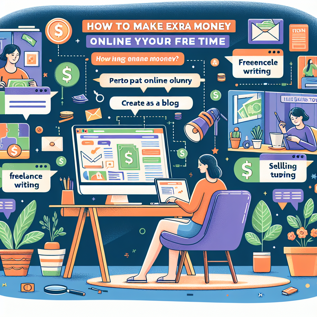 How To Make Extra Money Online In Your Free Time