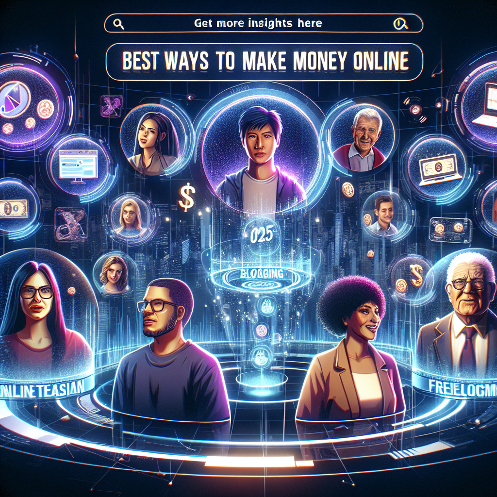 Best Ways To Make Money Online 2025