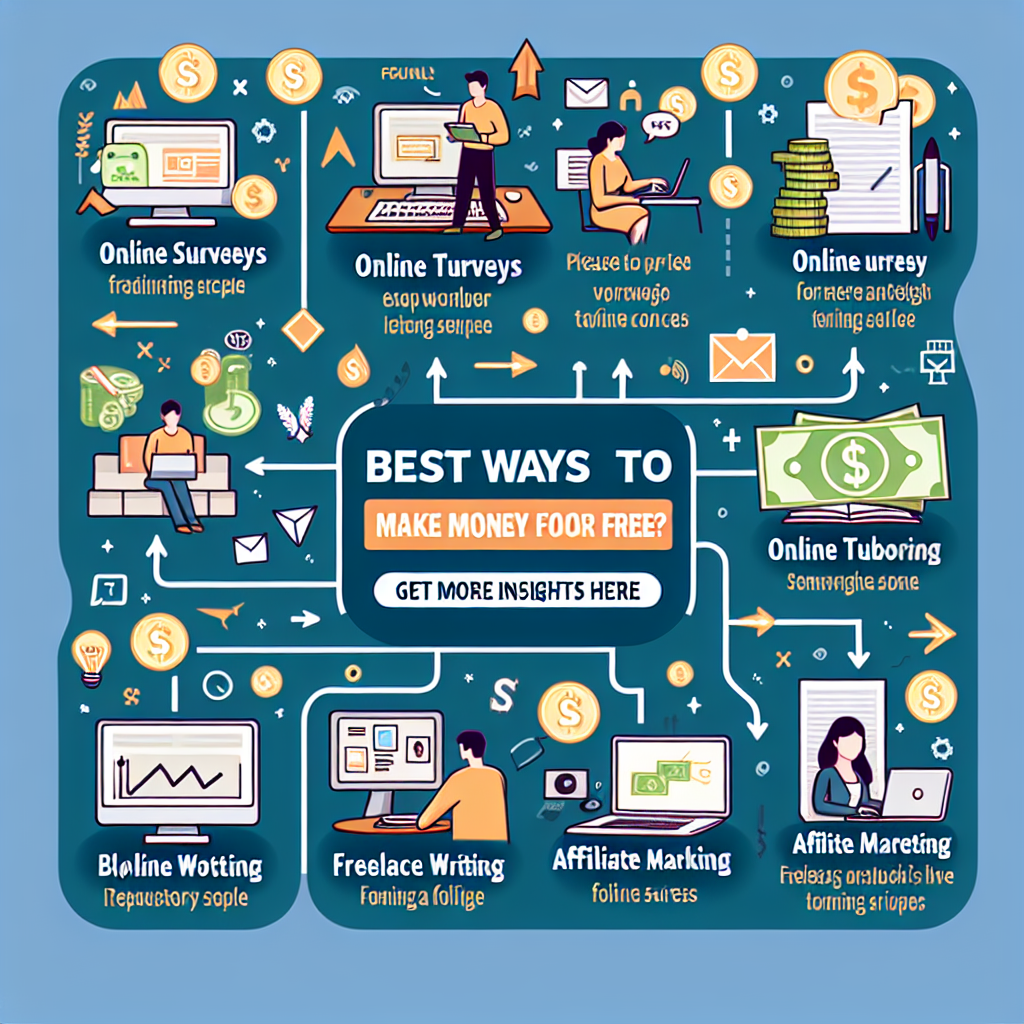 Best Ways To Make Money Online For Free