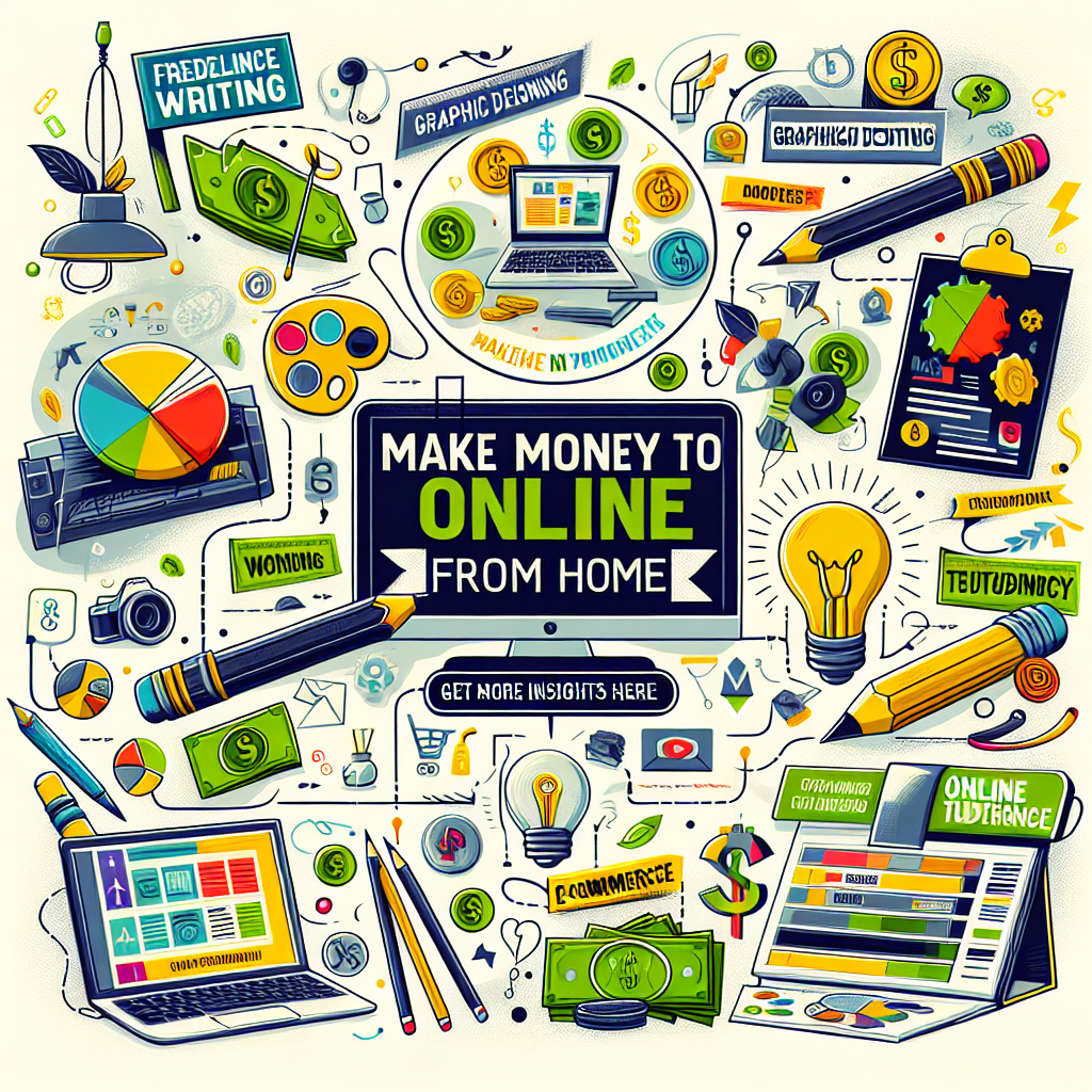 Best Ways To Make Money Online From Home