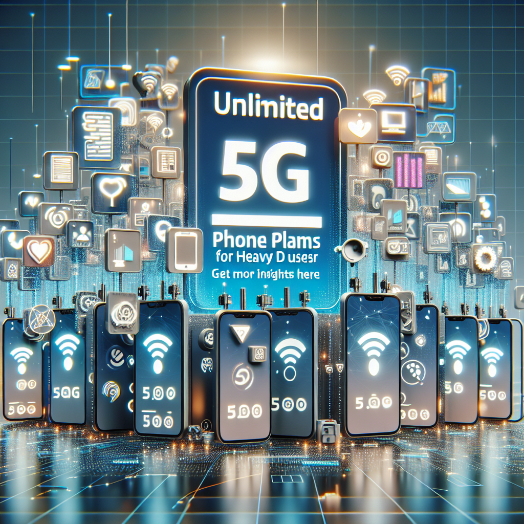 Unlimited 5g Phone Plans For Heavy Data Users
