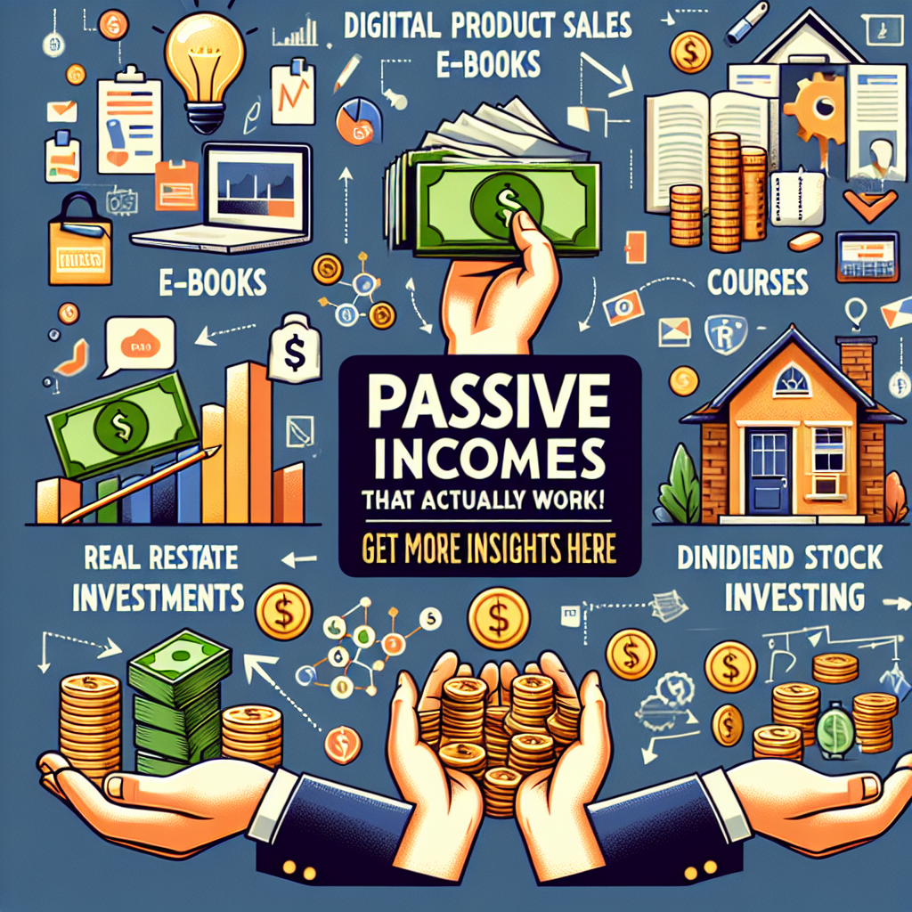 Passive Income Ideas That Actually Work
