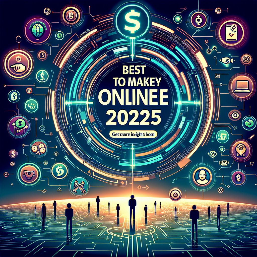 Best Ways To Make Money Online 2025