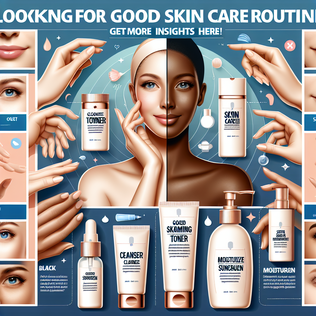 Good Skin Care Routine