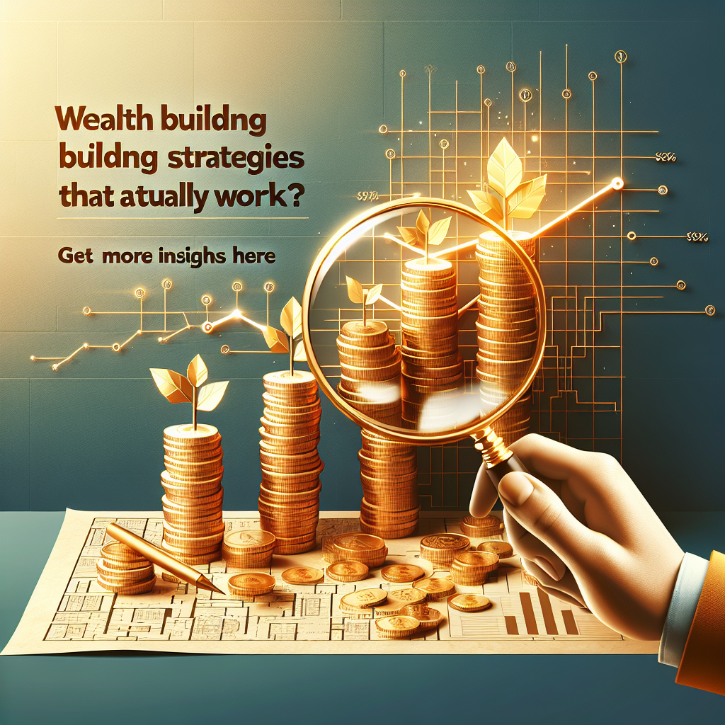 Wealth Building Strategies That Actually Work