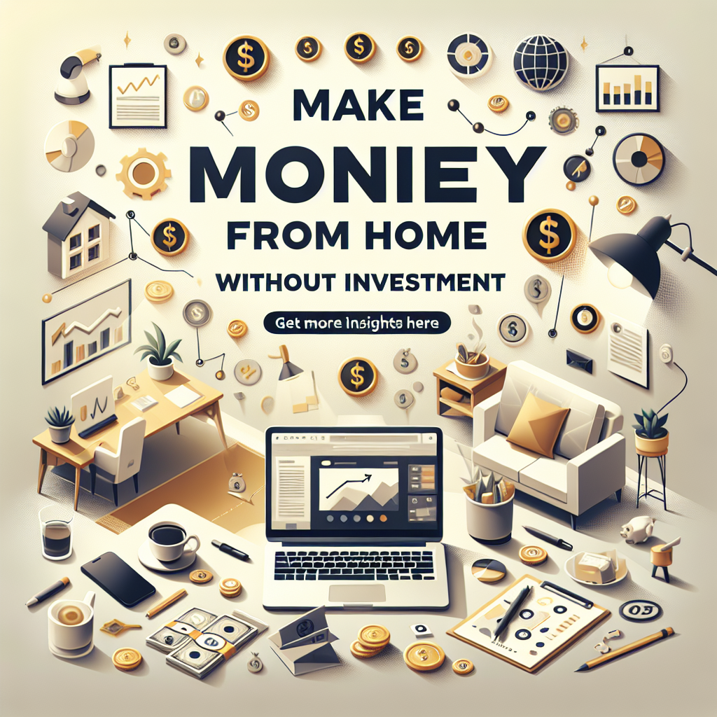 Make Money From Home Without Investment