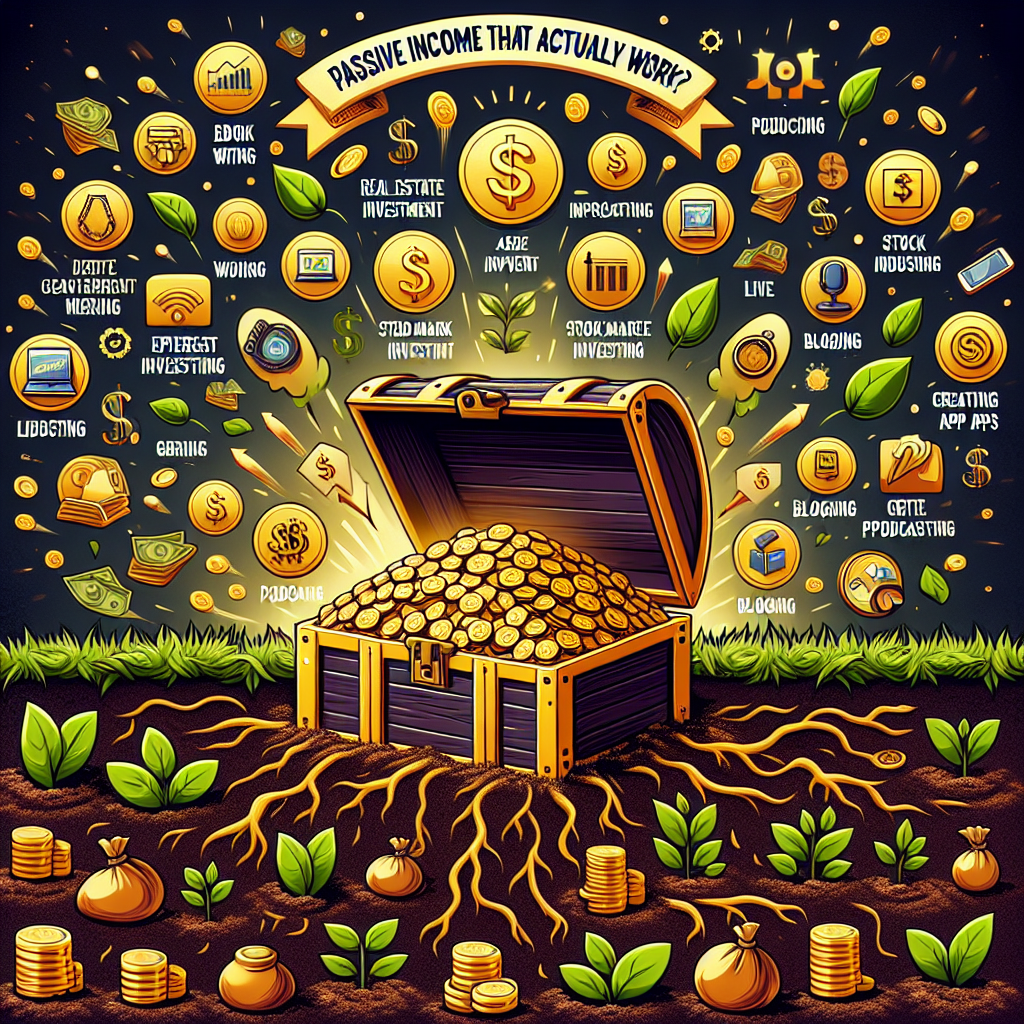 Passive Income Ideas That Actually Work