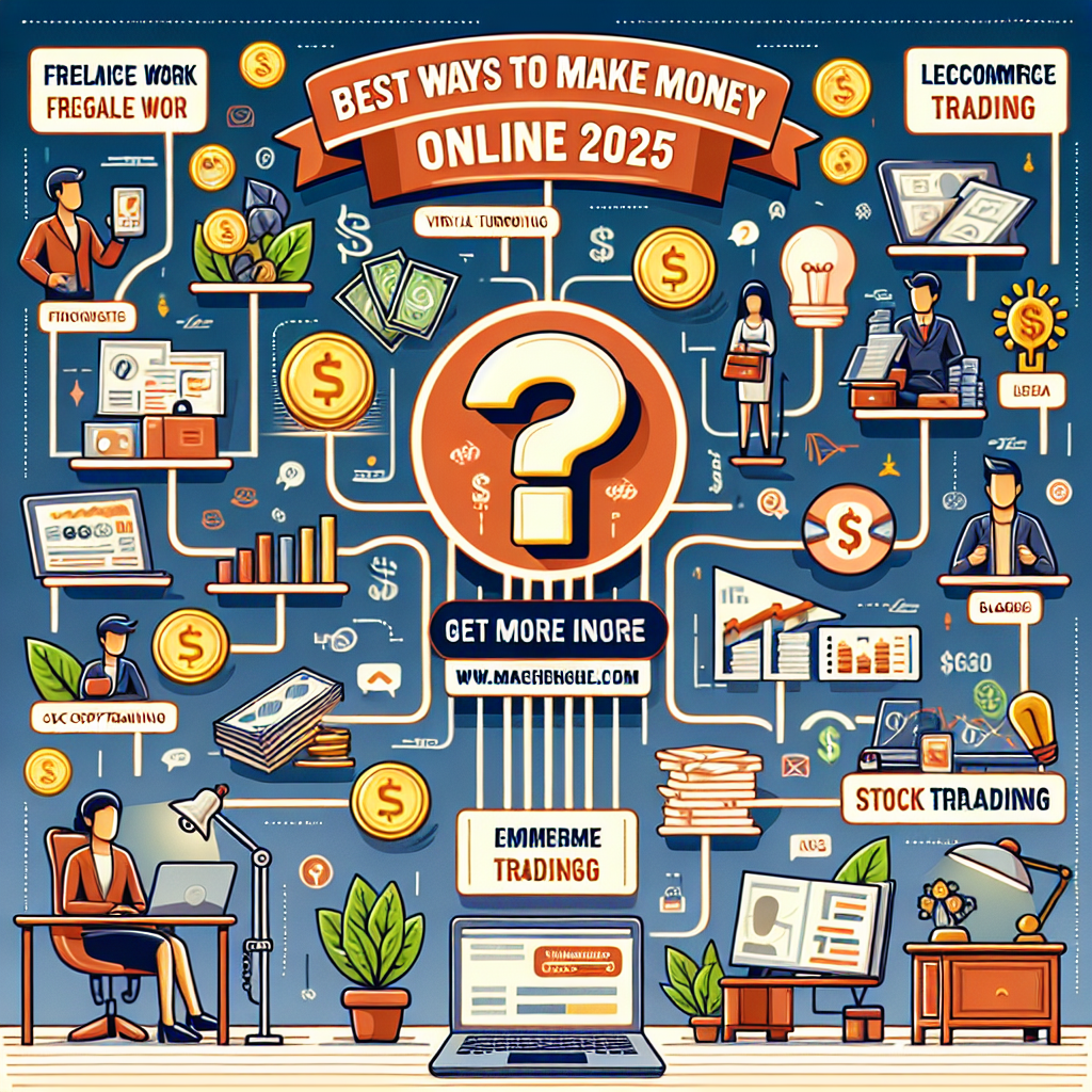 Best Ways To Make Money Online 2025