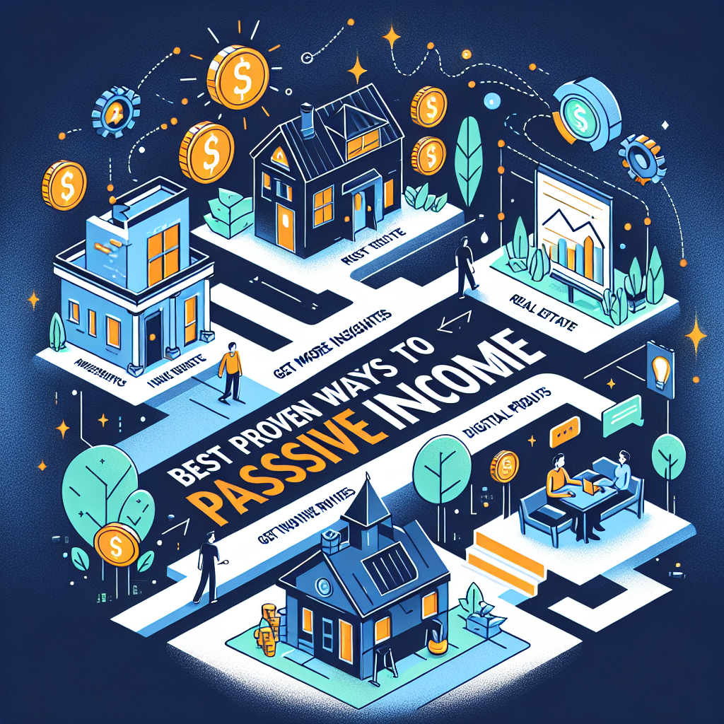 Best Proven Ways To Generate Passive Income