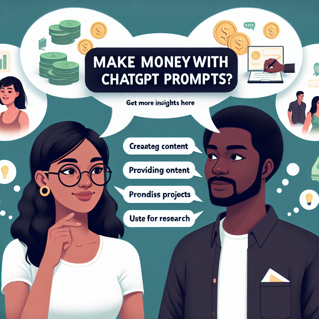 Make Money With Chatgpt Prompts