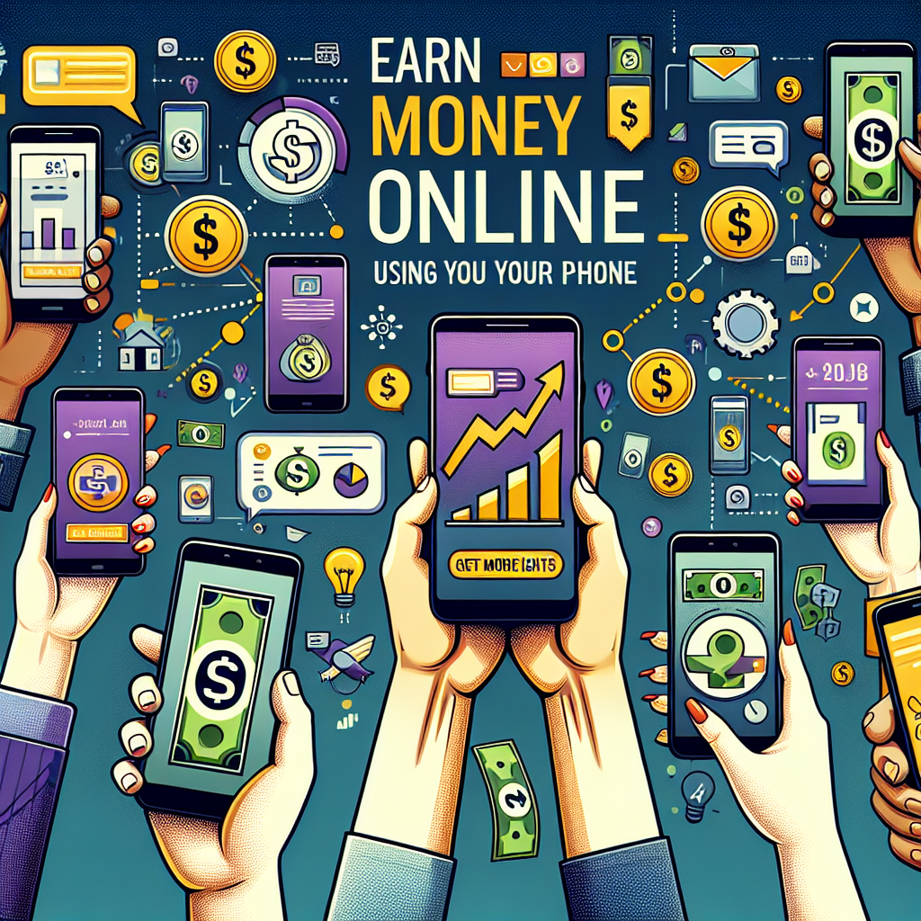Earn Money Online Using Your Phone