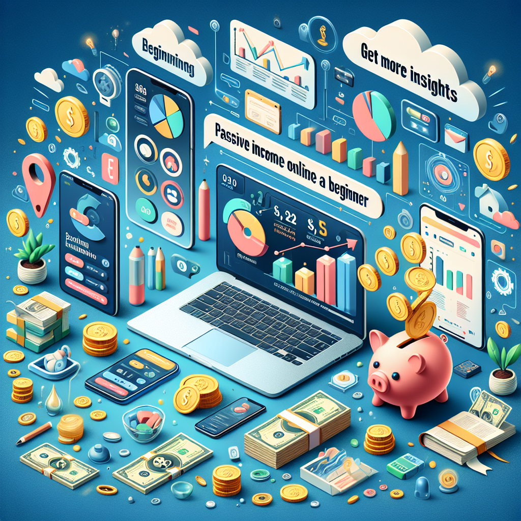 Make Passive Income Online As A Beginner