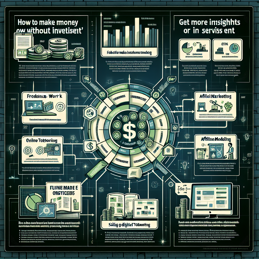 How To Make Money Online Without Investment