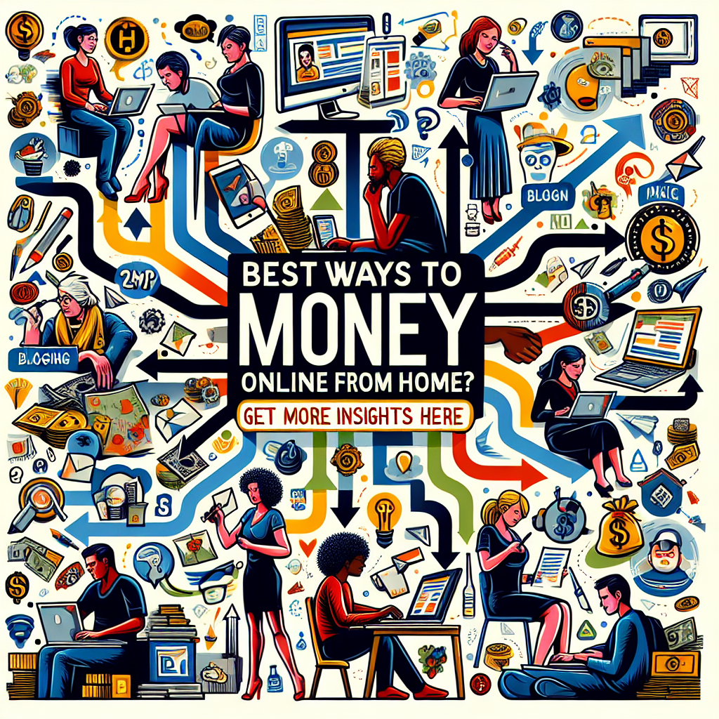 Best Ways To Make Money Online From Home