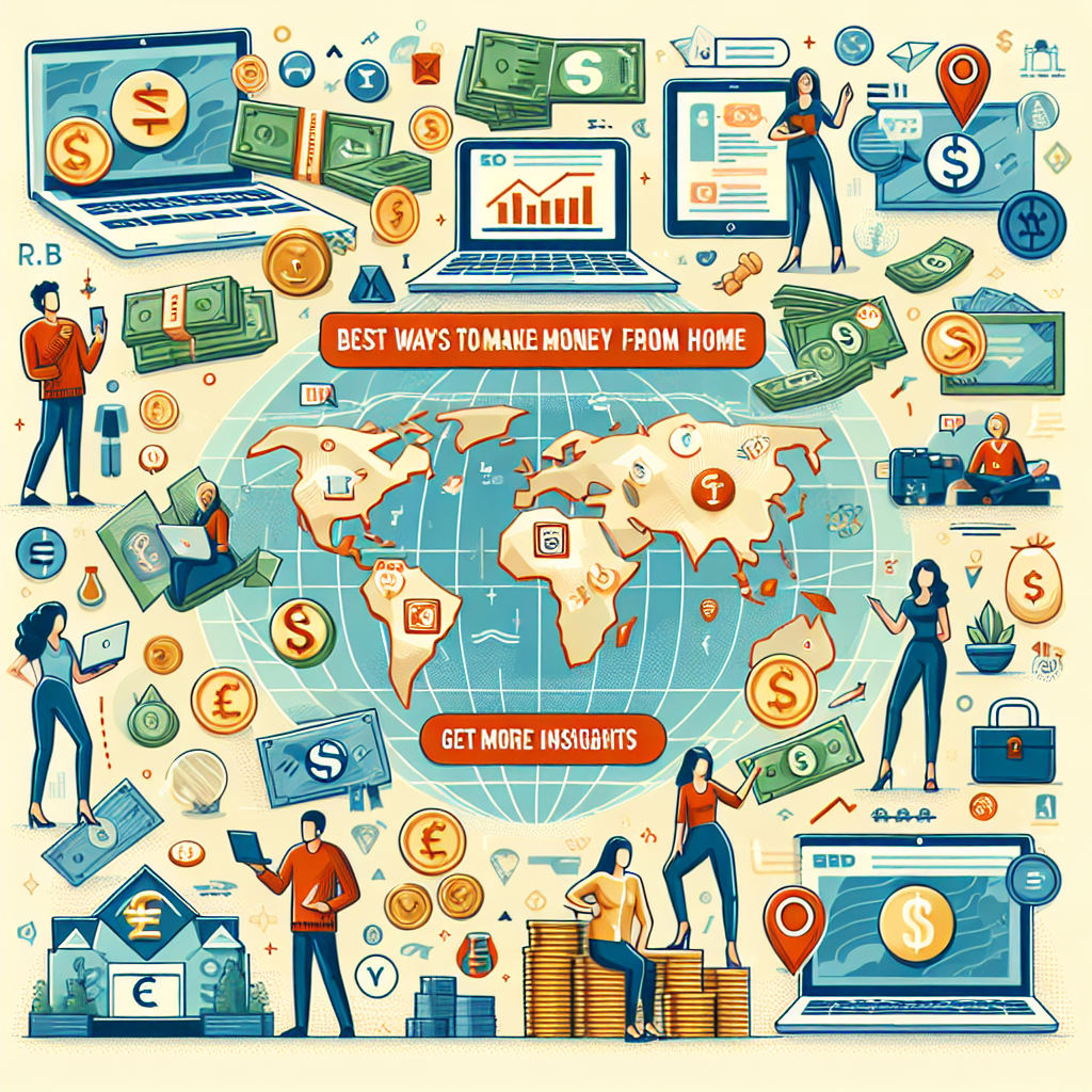 Best Ways To Make Money Online From Home