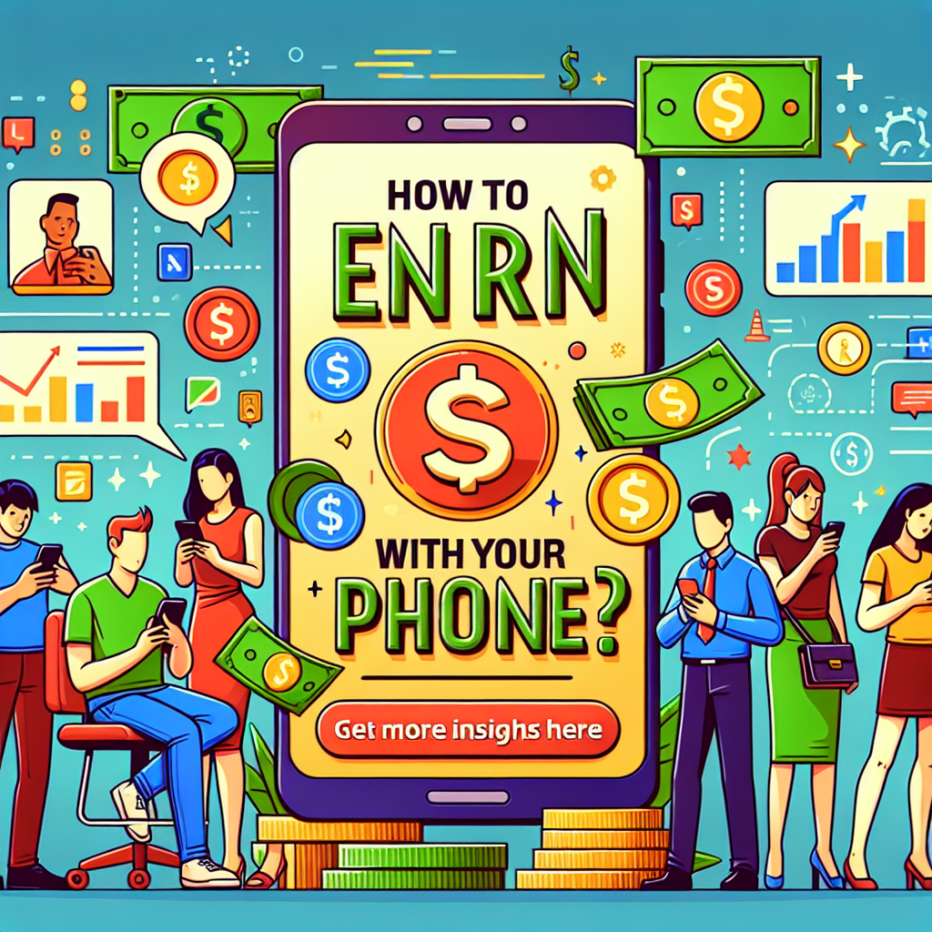 How To Earn Money With Your Phone
