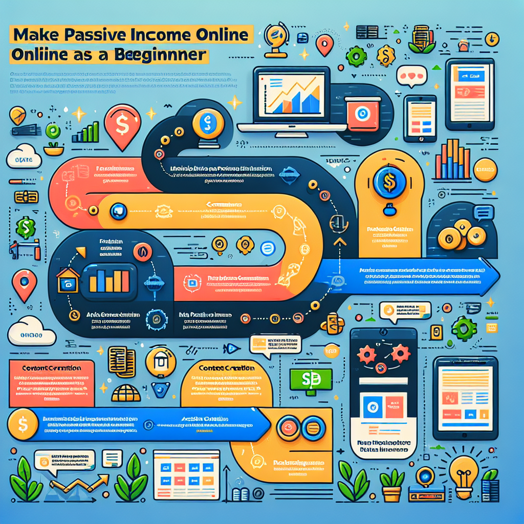 Make Passive Income Online As A Beginner