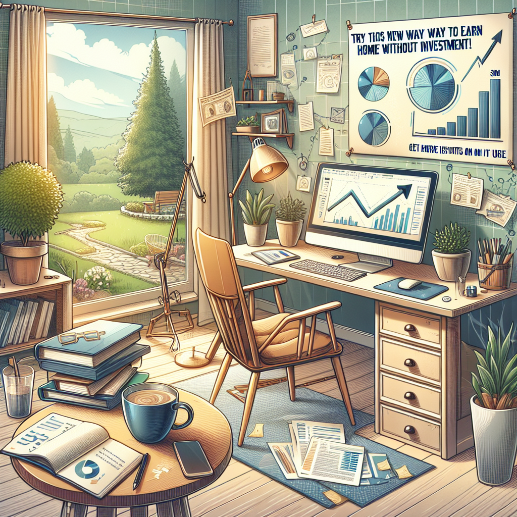 Try This New Way To Earn From Home Without Investment