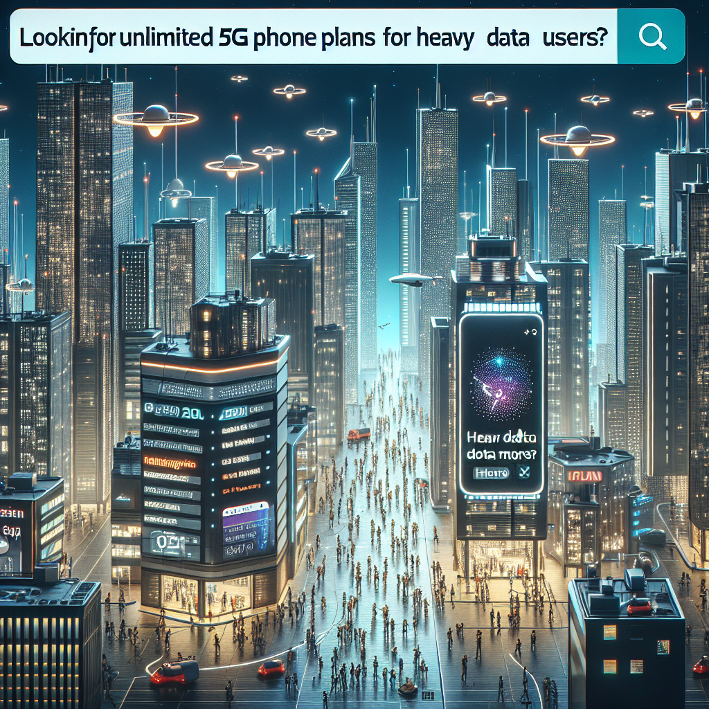 Unlimited 5g Phone Plans For Heavy Data Users In 2025