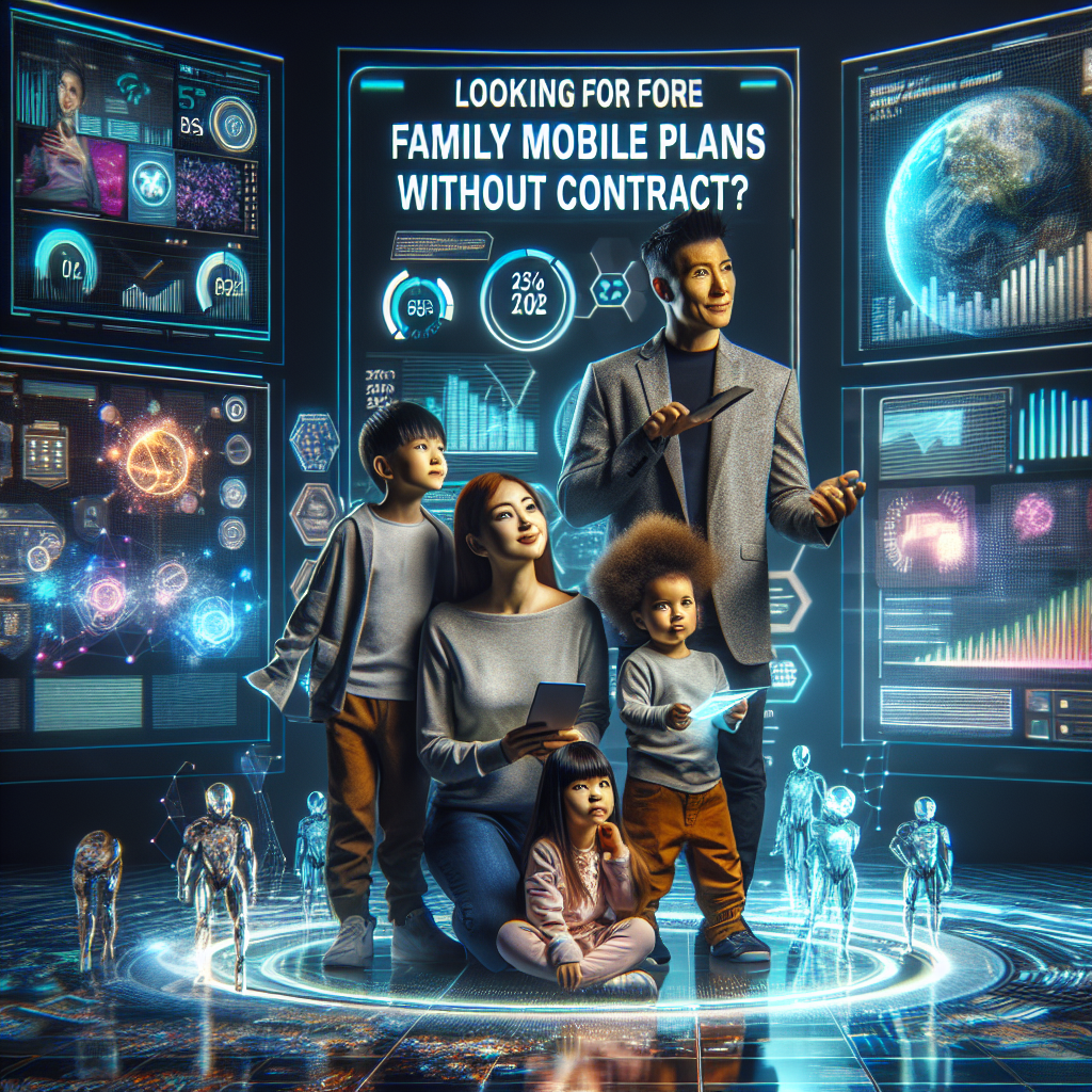 Family Mobile Plans Without Contracts 2025